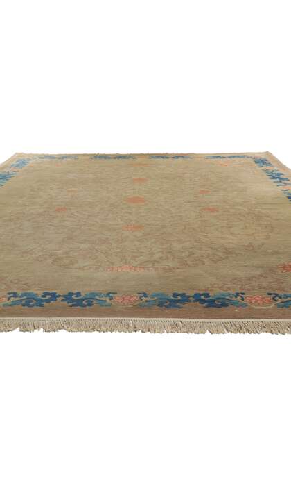 9 x 12 Antique Chinese Peking Rug 78231