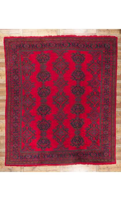 12 x 14 Antique Turkish Oushak Rug 78232