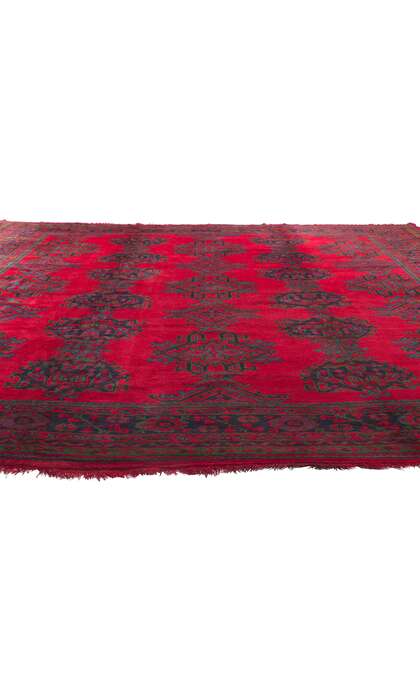 12 x 14 Antique Turkish Oushak Rug 78232