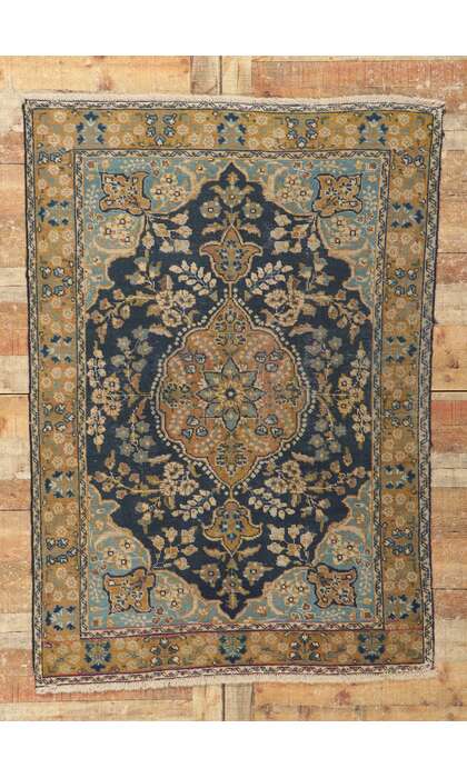 4 x 6 Antique Persian Tabriz Rug 78240