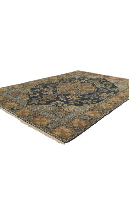 4 x 6 Antique Persian Tabriz Rug 78240