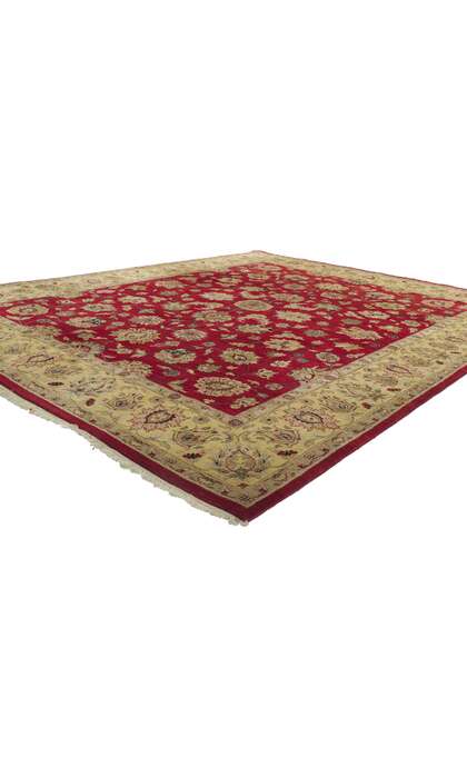 8 x 10 Vintage Red Indian Rug 78241
