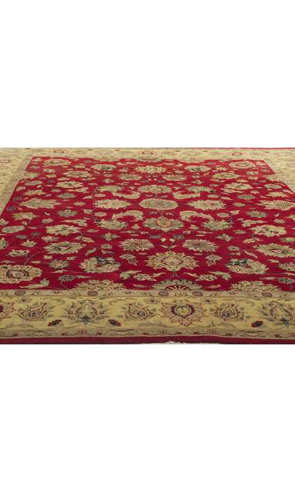 8 x 10 Vintage Red Indian Rug 78241