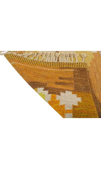 6 x 8 Vintage Swedish Kilim Rug 78247