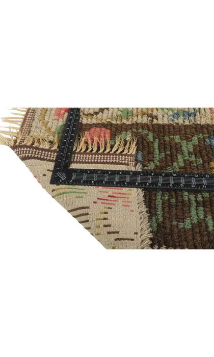 2 x 4 Vintage Finnish Rya Ryijy Rug 78269