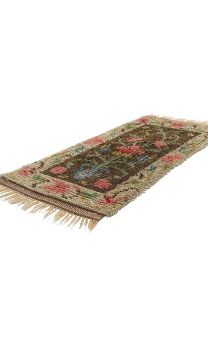 2 x 4 Vintage Finnish Rya Ryijy Rug 78269