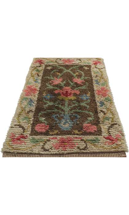 2 x 4 Vintage Finnish Rya Ryijy Rug 78269