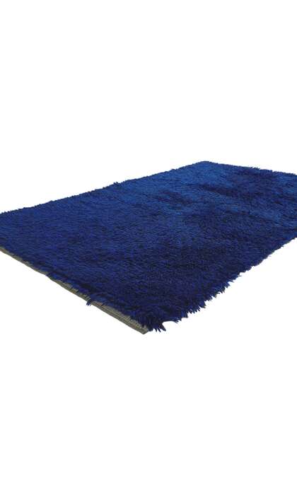 4 x 6 Vintage Swedish Rya Rug 78274