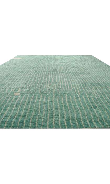 12 x 15 Teal Moroccan Area Rug 30770