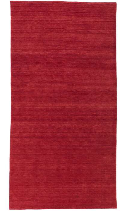 6 x 12 Contemporary Red Gallery Rug 30735