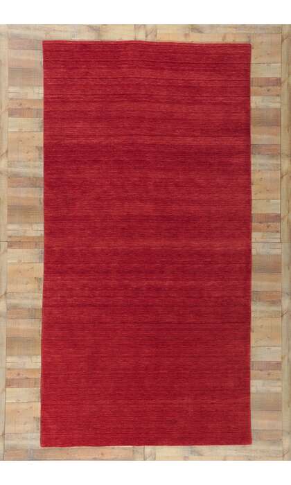 6 x 12 Contemporary Red Gallery Rug 30735