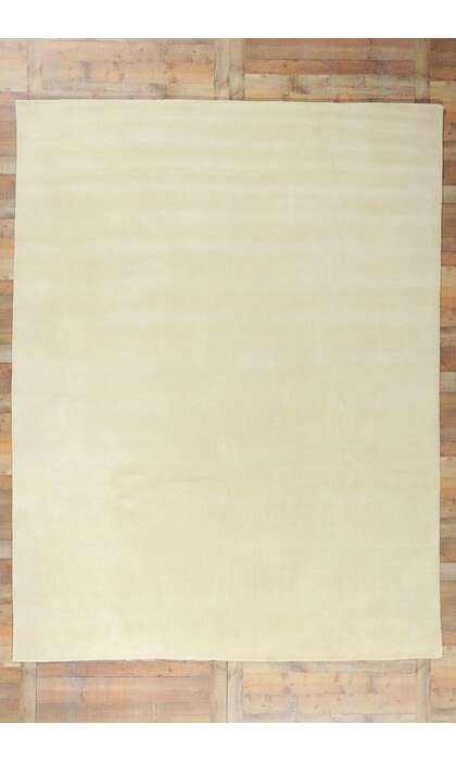 9 x 12 Contemporary Ivory Area Rug 30753