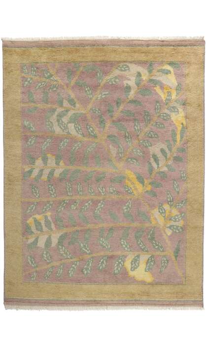 9 x 12 Modern Biophilic Moroccan Rug 30768