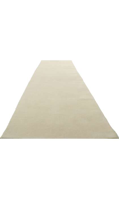 3 x 12 Contemporary Ivory Rug Runner 30755