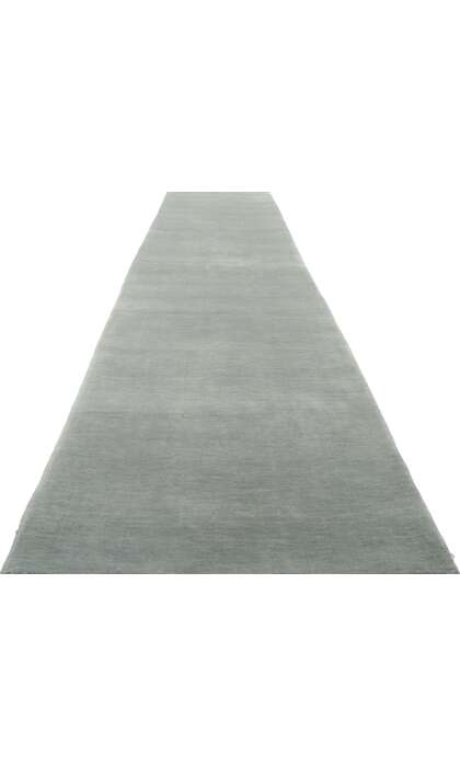 3 x 13 Contemporary Gray Hallway Runner 30746