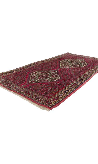 3 x 5 Vintage Persian Bijar Rug 75990
