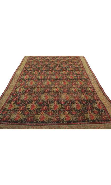 4 x 6 Vintage Persian Senneh Rug 76955