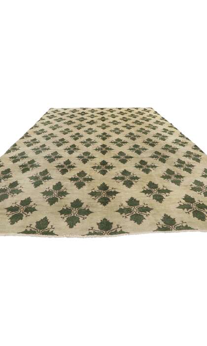 6 x 11 Vintage Turkish Oushak Rug 50219