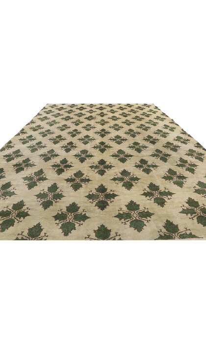 6 x 11 Vintage Turkish Oushak Rug 50219