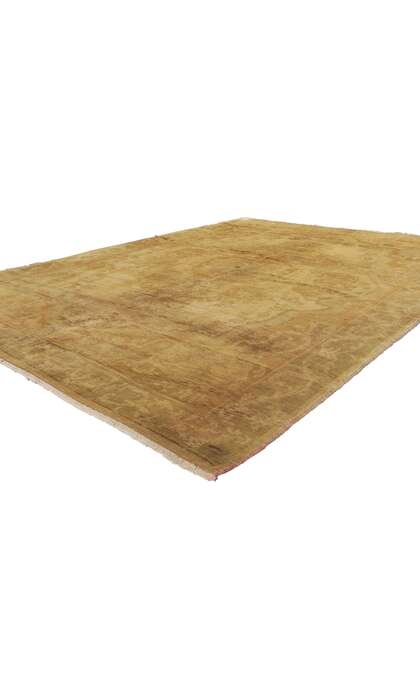 6 x 9 Vintage Gold Turkish Oushak Rug 50456