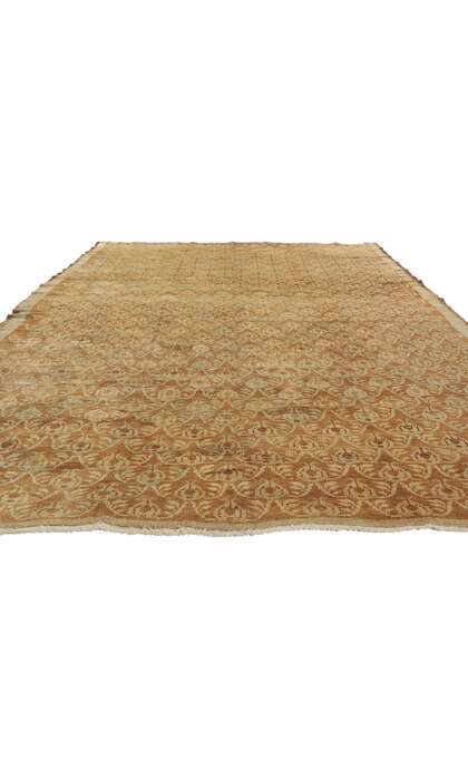 7 x 10 Vintage Turkish Oushak Rug 50479