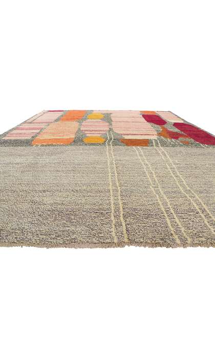 10 x 14 Color Block Moroccan Rug 80696