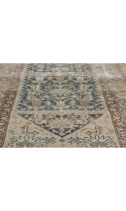 3 x 19 Antique Persian Malayer Runner 60962