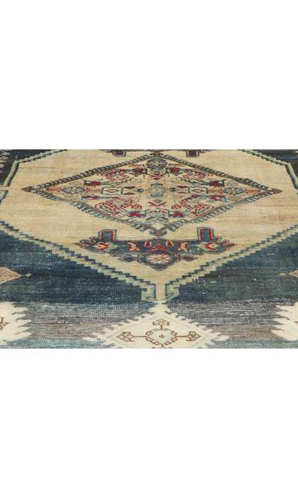 3 x 22 Distressed Antique Persian Malayer Runner 60949