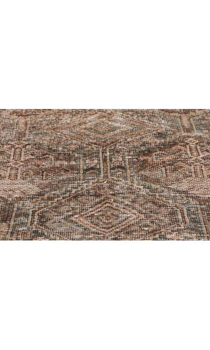 3 x 9 Distressed Antique Persian Malayer Rug 60960