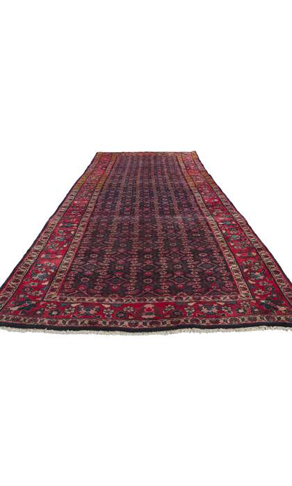 4 x 10 Vintage Persian Malayer Runner 61056