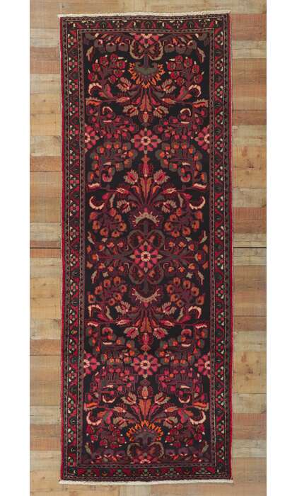 4 x 10 Vintage Persian Malayer Runner 61063