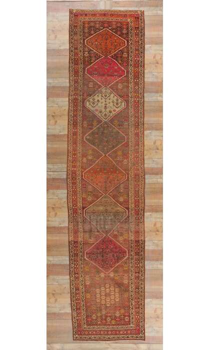 4 x 16 Antique Persian Malayer Runner 61067