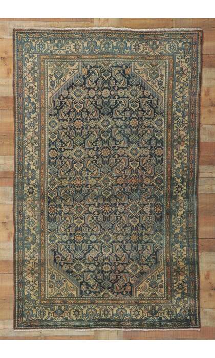 4 x 7 Antique Persian Malayer Rug 61060