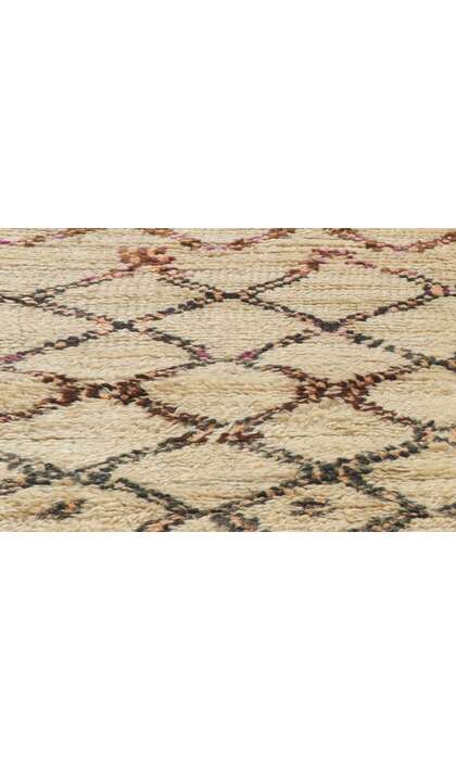 6 x 8 Vintage Moroccan Beni Ourain Rug 21352