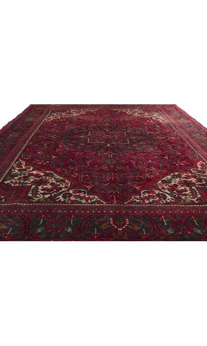 7 x 10 Vintage Persian Heriz Rug 61032