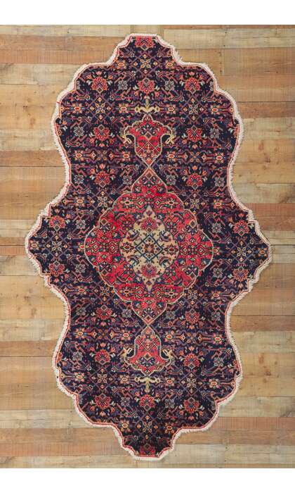 5 x 9 Vintage Persian Tabriz Rug 61082