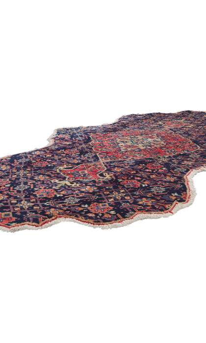 5 x 9 Vintage Persian Tabriz Rug 61082