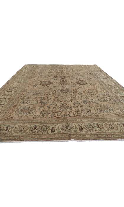 6 x 10 Vintage Persian Tabriz Rug 60969