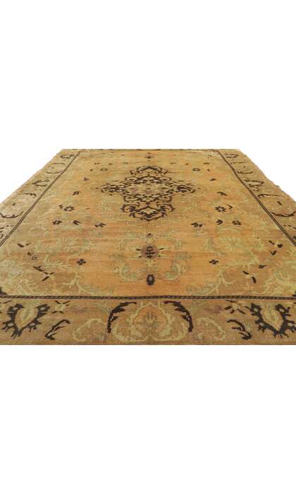 6 x 10 Vintage Turkish Oushak Rug 73761