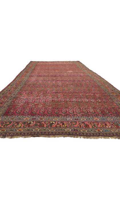 7 x 15 Antique Persian Kurdish Rug 61049