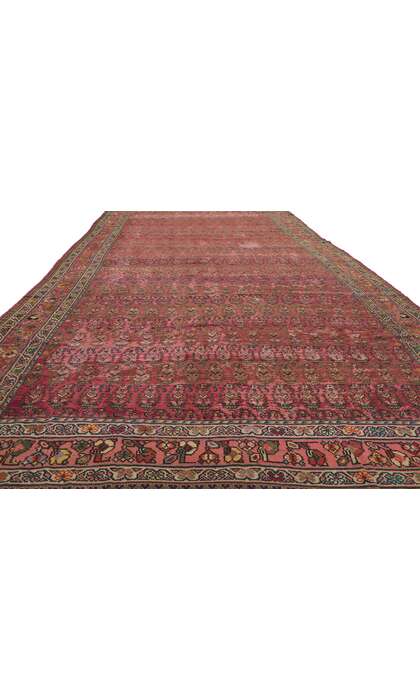 7 x 15 Antique Persian Kurdish Rug 61049