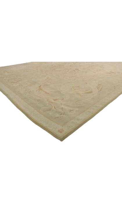 8 x 10 Vintage Handwoven Aubusson Style Rug 76744