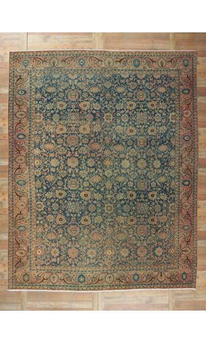 11 x 14 Vintage Persian Malayer Rug 61075
