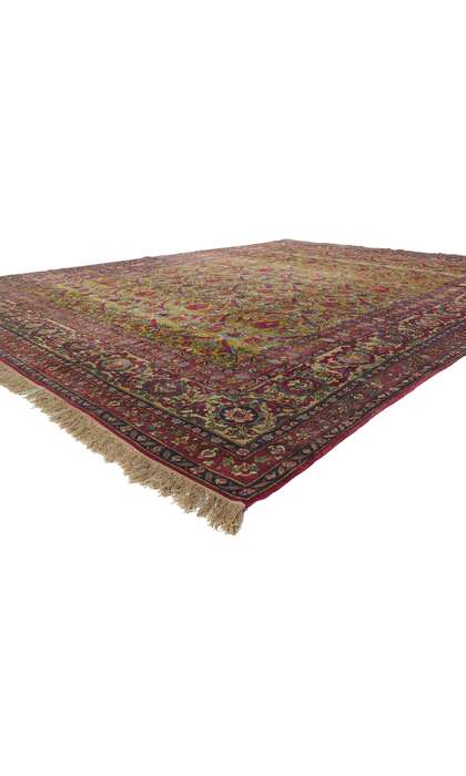 10 x 13 Antique Persian Isfahan Rug 74678