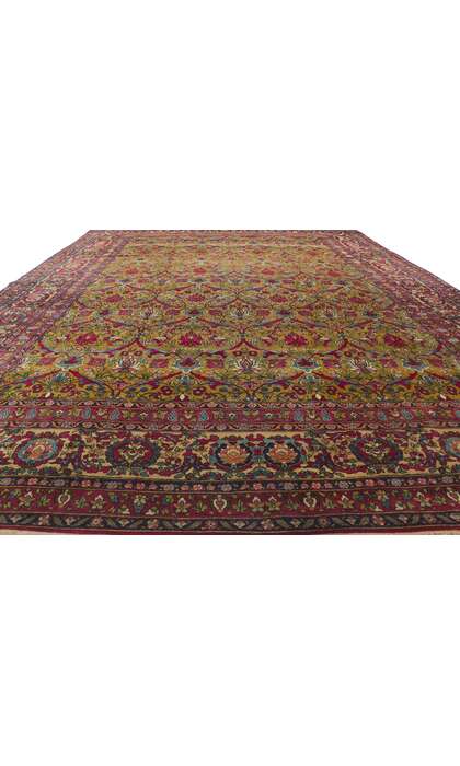 10 x 13 Antique Persian Isfahan Rug 74678
