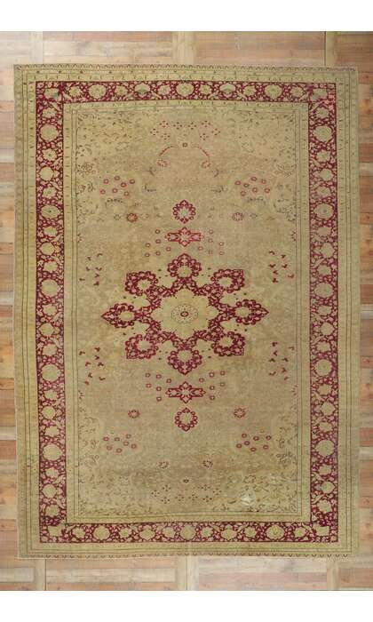 10 x 14 Antique Turkish Sivas Rug 51847
