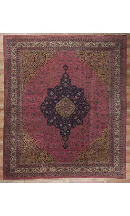 13 x 15 Antique Pink Turkish Sparta Rug 71617