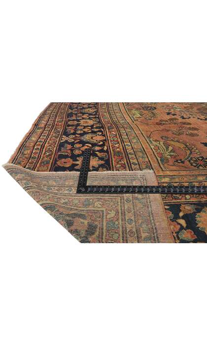13 x 23 Oversized Antique Persian Mahal Rug 72045