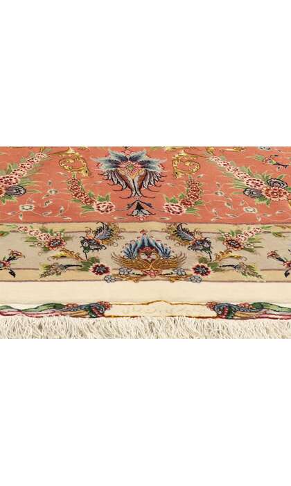 16 x 27 Vintage Persian Shirfar Tabriz Rug 77437