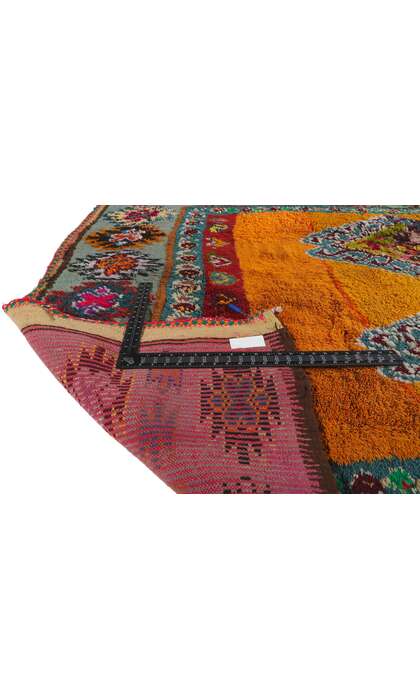 6 x 13 Vintage Berber Moroccan Boujad Rug 21672